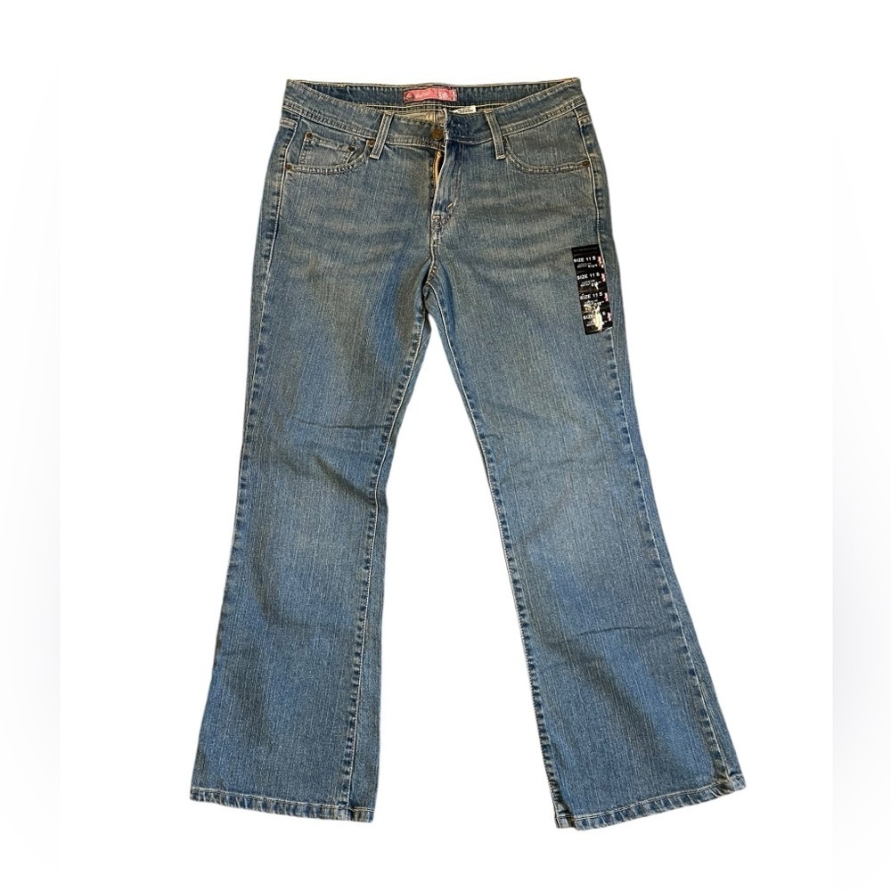 Levi’s Super Low Boot cut 518 11 Short New Classic Light Wash